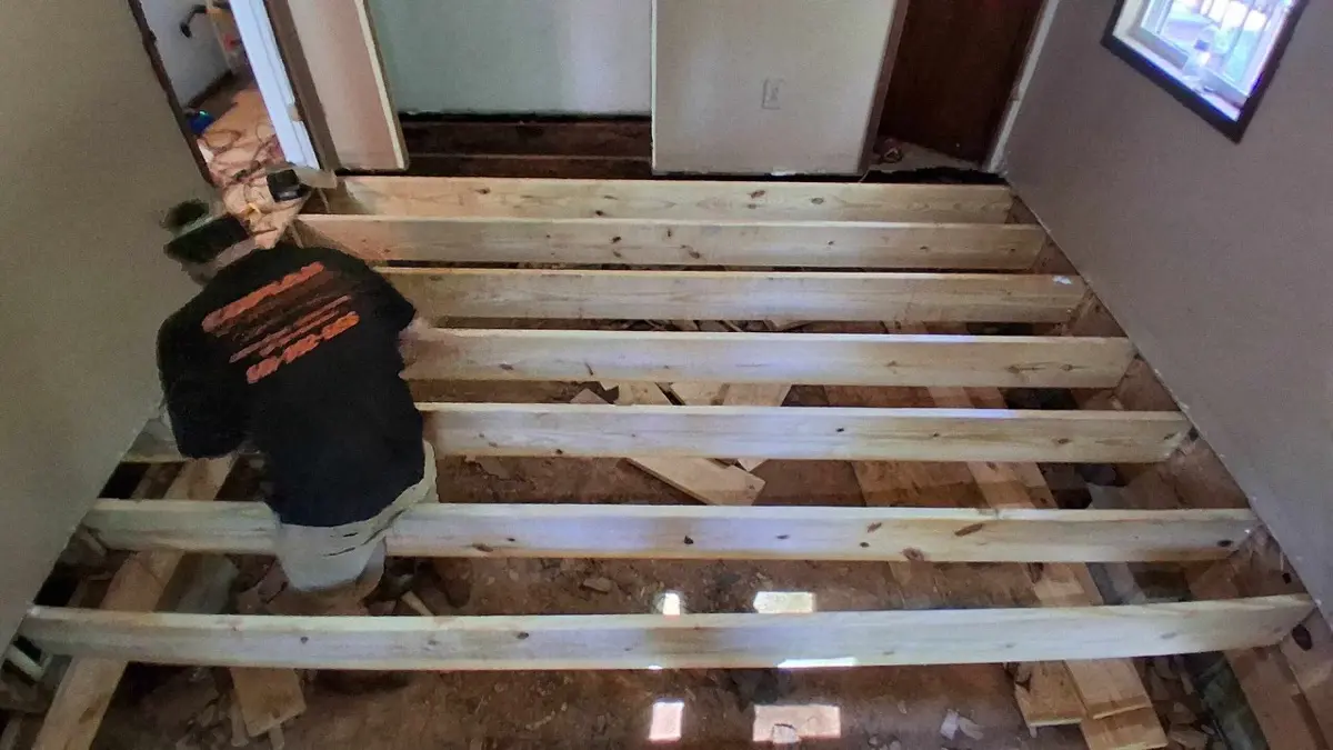 Subfloor and foundation repair in Mississippi